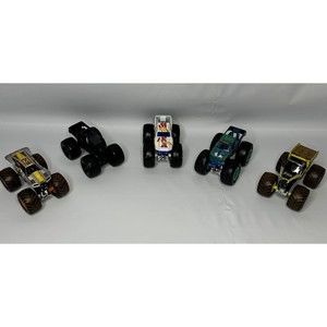 HOT WHEELS MOASTER JAM TRUCK, DIECAST 1:64 Scale 5 Pc LOT LOOSE